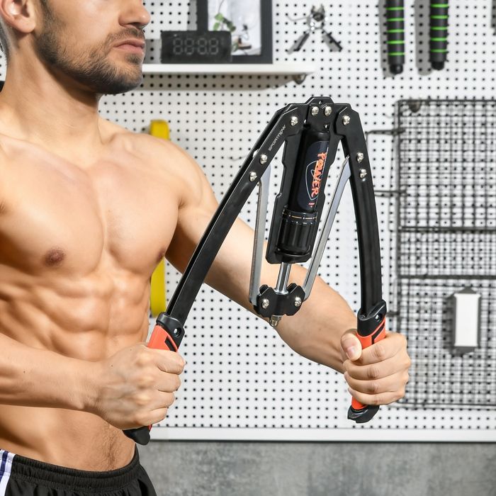 Lekuni Exerciseur Avant-Bras Twister - Barre Musculation Réglable Portable Pour Bras, Triceps, Poitrine Et Fitness Maison