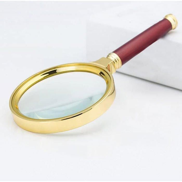 Loupe éclairante LED pour lecture et identification de bijoux - Grossissement manuel HJ011