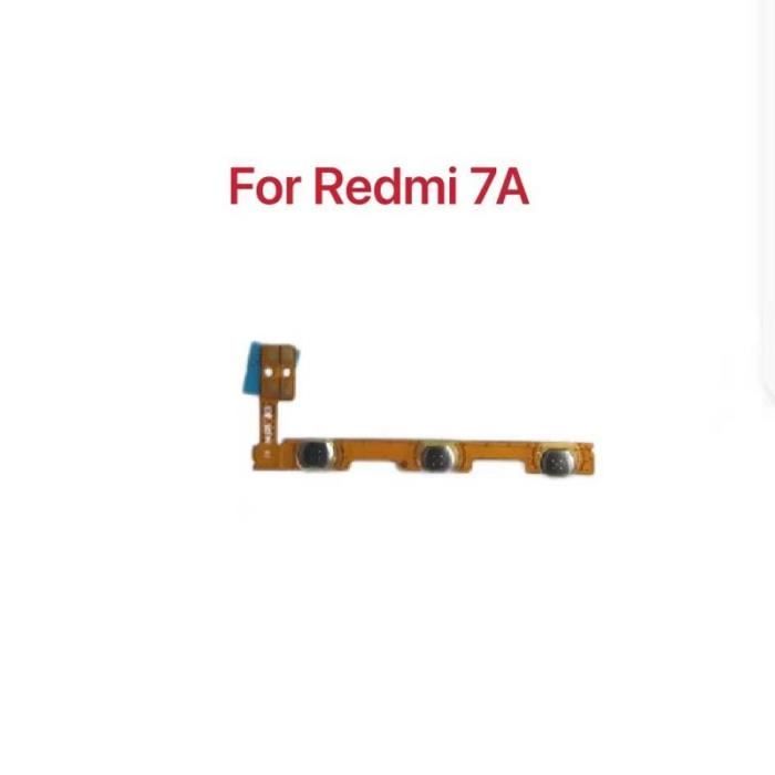 Pour Redmi 7A-Bouton marche-arrêt du volume d'alimentation, câble
