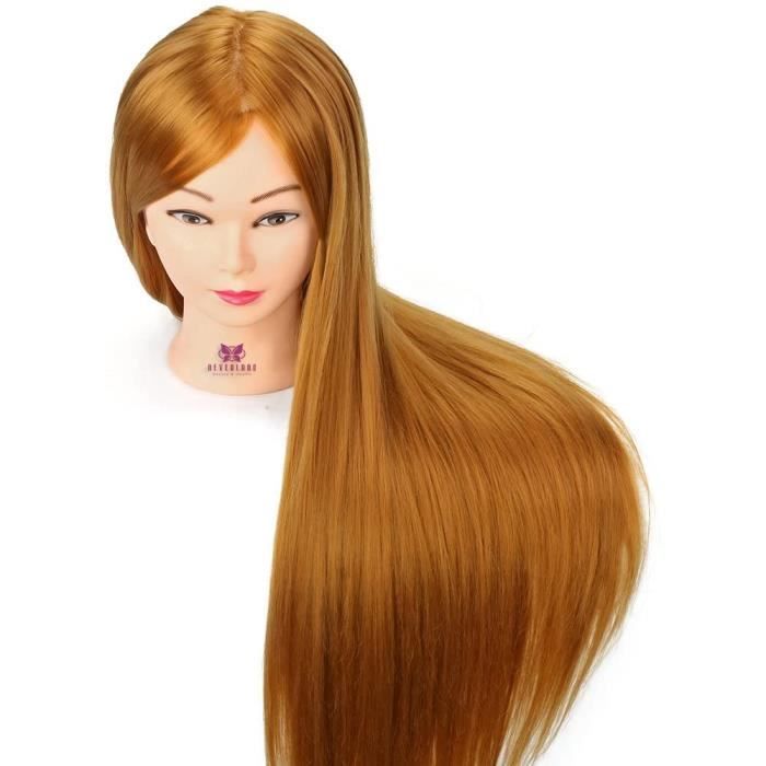 Tete a Coiffer Professionnelle 50% Cheveux Naturel Neverland Tête à Tete a Coiffer Professionnelle 50% Cheveux Naturel Neverland Tête à