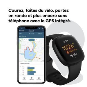 Test de la montre sportive connectée Versa 4 de Fitbit