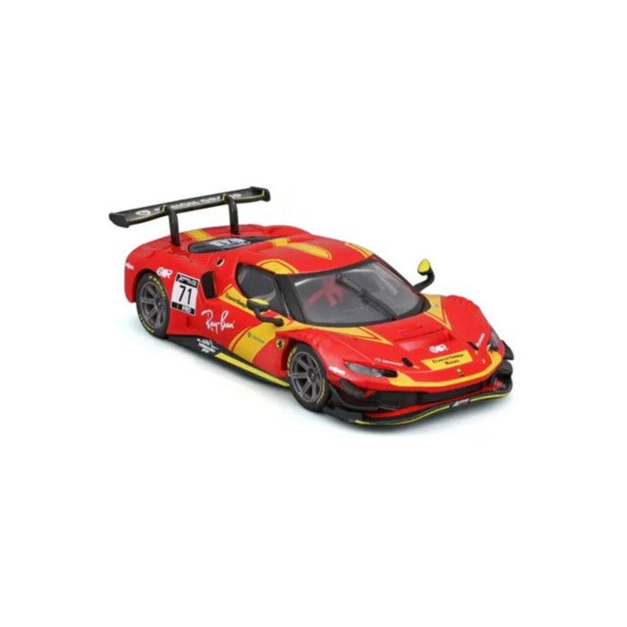 Tarmac Works - Ferrari 458 Italia GT3 Rouge - ROAD64 - Échelle 1/64 T6 Tarmac Works - Ferrari 458 Italia GT3 Rouge - ROAD64 - Échelle 1/64 T6
