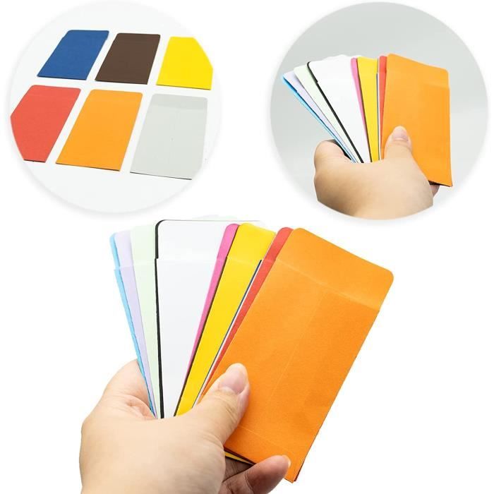 Mini Enveloppes 150 Pcs Mini Enveloppe Multicolores Petite Enveloppe Kraft  avec 165 Pcs Autocollants Ronds pour Carte de Cadeau d'An - Cdiscount  Beaux-Arts et Loisirs créatifs