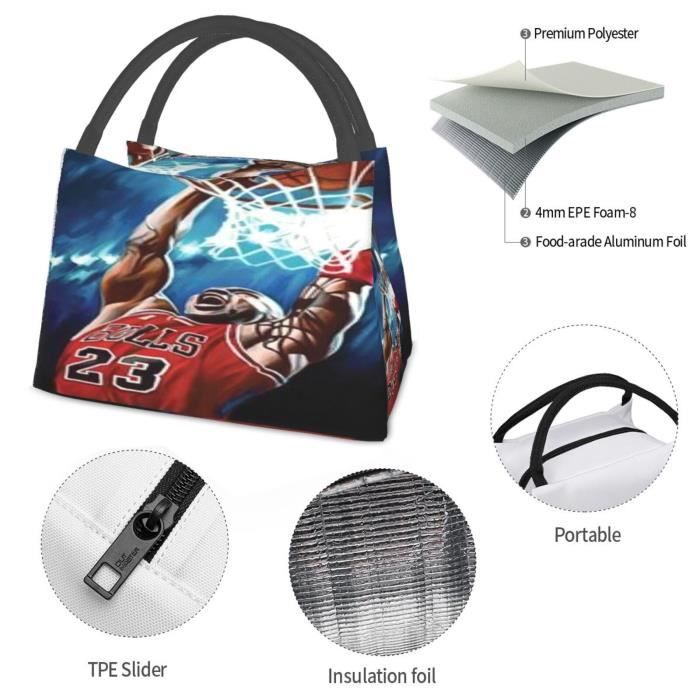 sac lunch portatif 74 Michael Jordan NBA Chichago Bulls 5