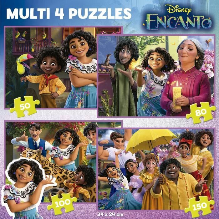 Disney dessin animé Encanto puzzle enfant de 5 ans
