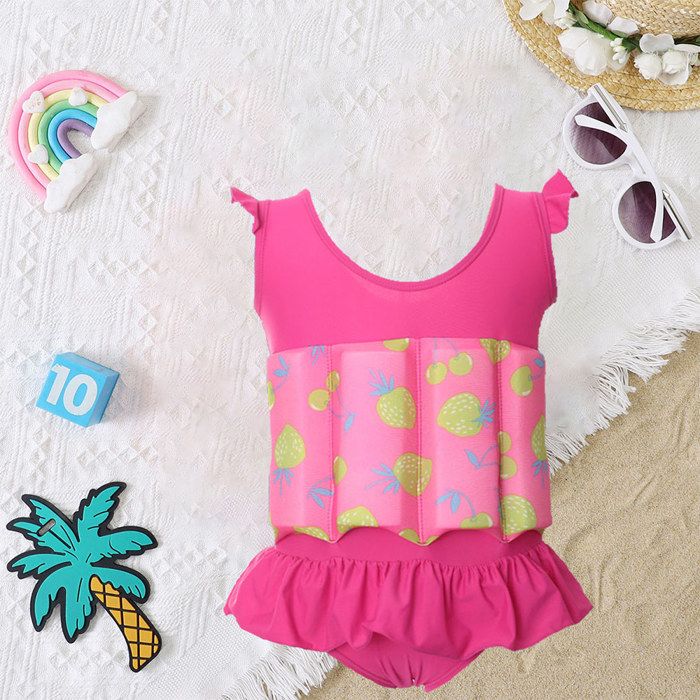 TEMPSA Maillot de Bain Flotteur 2 Manches Gonflable Gilet de Sauvetage Natation Piscine Securite Bebes Fille Lapin Enfant Cdiscount Sport