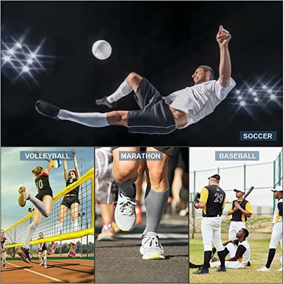 Chaussettes,Chaussettes De Sport D'extérieur,4 Paires,pour Le Cyclisme