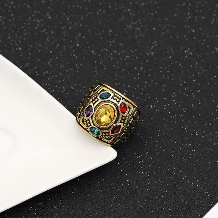 Bague Avengers Marvel En Argent 925 - Pierre Cubic Zirconia, Taille 4 à 14, Neuf Sans Emballage