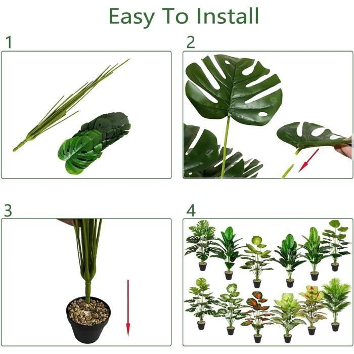 PLANTES EN PLASTIQUE Pour Aquarium Fausses Plantes Pour Aquarium EUR 9