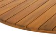 Table ronde de jardin en bois d'acacia VERONE - BEAU RIVAGE - 120 cm - 4/6 personnes-3
