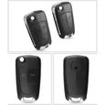 3 Boutons Coque clé Compatible pour Opel Vauxhall Opel Astra H Corsa D Vectra C Zafira Astra Vectra Signum-3