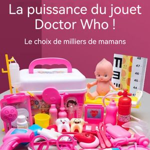 Coiffret Docteur Enfant 2-5 Ans – Tablette Interactive + 15 Accessoires, Quiz Médical, 2 Modes, 150 Sons