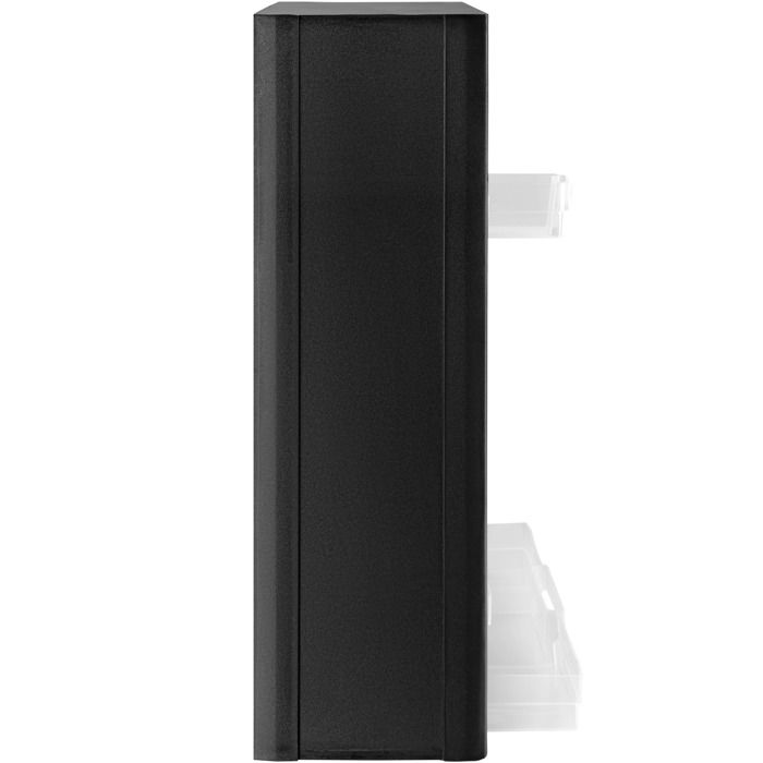 Lot De 2 Loquets En Fer Noir – Pour Armoire, Tiroir, Coffre, Boîte à Outils – Installation Facile