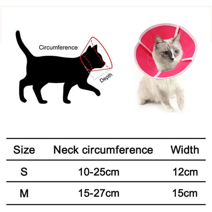 Ducomi Collier Gonflable De Récupération Confortable Collerette De Protection Pour Chien Chats, Ajustable, Lavable - Cône De Cicatrisation - Convalescence Après Une Chirurgie (Grey, L