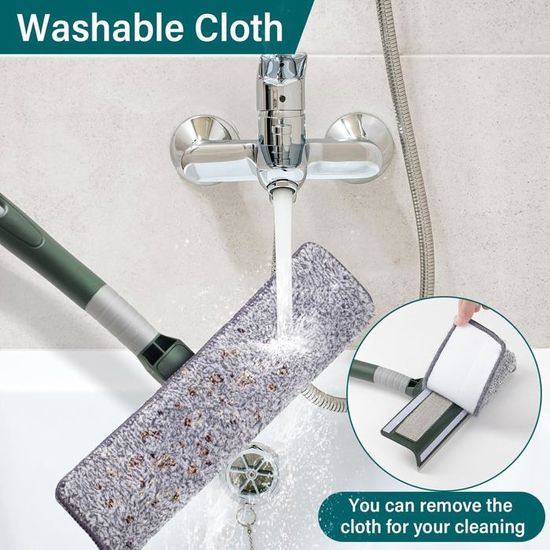 Lot de 2 Raclettes Vitre Polyvalente avec 2 unités de Raclette Douche tourne à 360° pour Essuie-Mur, Pare-Brise de Voiture, Carrelage, Miroirs, Cuisine, 28CM - Bricolage Lot de 2 Raclettes Vitre Polyvalente avec 2 unités de Raclette Douche tourne à 360° pour Essuie-Mur, Pare-Brise de Voiture, Carrelage, Miroirs, Cuisine, 28CM - Bricolage