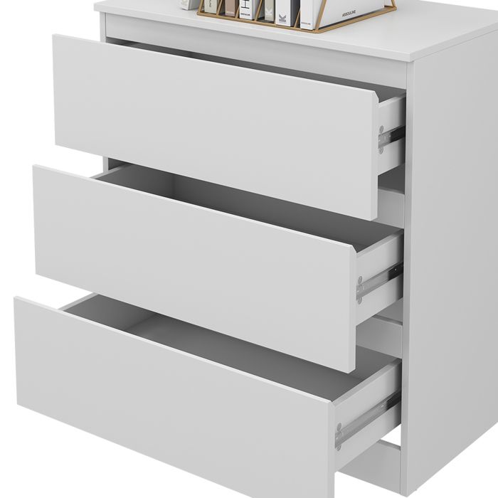 Commode Calisto, 39x78.5cm, Blanc, Vicco 41301 - Cdiscount Maison