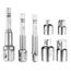 3Pcs 1//4/" 3//8/" 1//2/" VISSEUSE Outils Socket Adaptateur Drill Bits Set Tige Hex