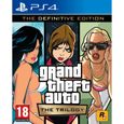Jeu PS4 - Grand Theft Auto: The Trilogy - The Definitive Edition - Action - Blu-Ray - Grove Street Games-0
