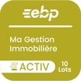 EBP Ma Gestion Immobilière version 10 Lots - Licence perpétuelle - 1 poste - A télécharger-0