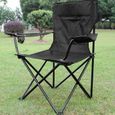 GOLDCMN  - FAUTEUIL DE CAMPING Chaise pliante de camping, convient pour le camping, les pique-niques, etc.-0