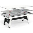 Table multi-jeux 3 en 1 - SOKKER - Samurai - Air Hockey, Ping-Pong et convertible Table dînatoire-0