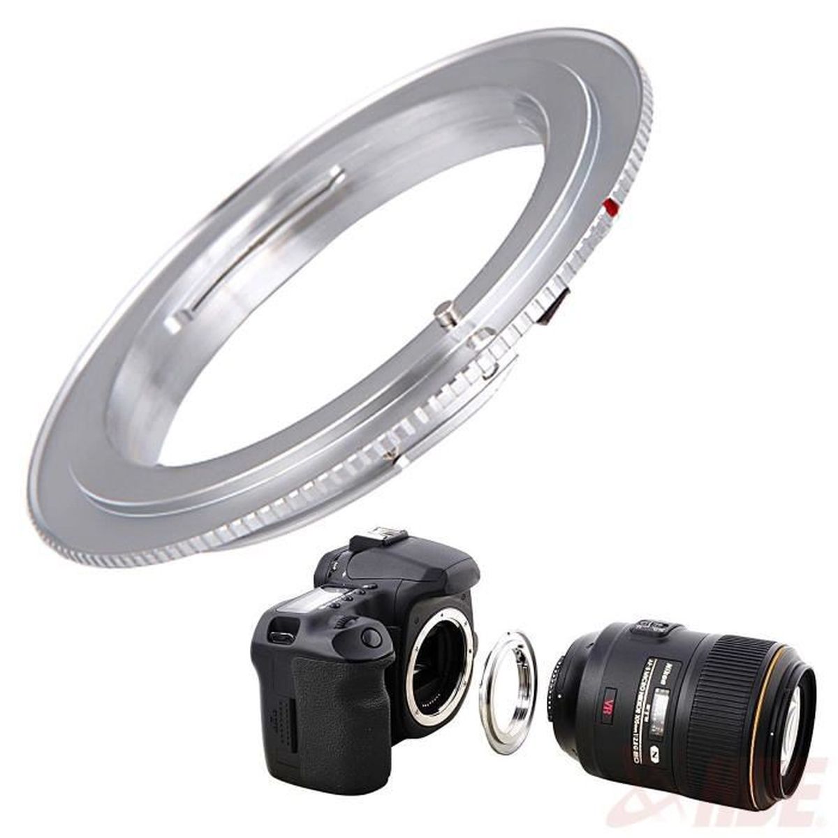 Bague D Adaptation Boitier Canon Eos Vers Objectif Nikon Achat