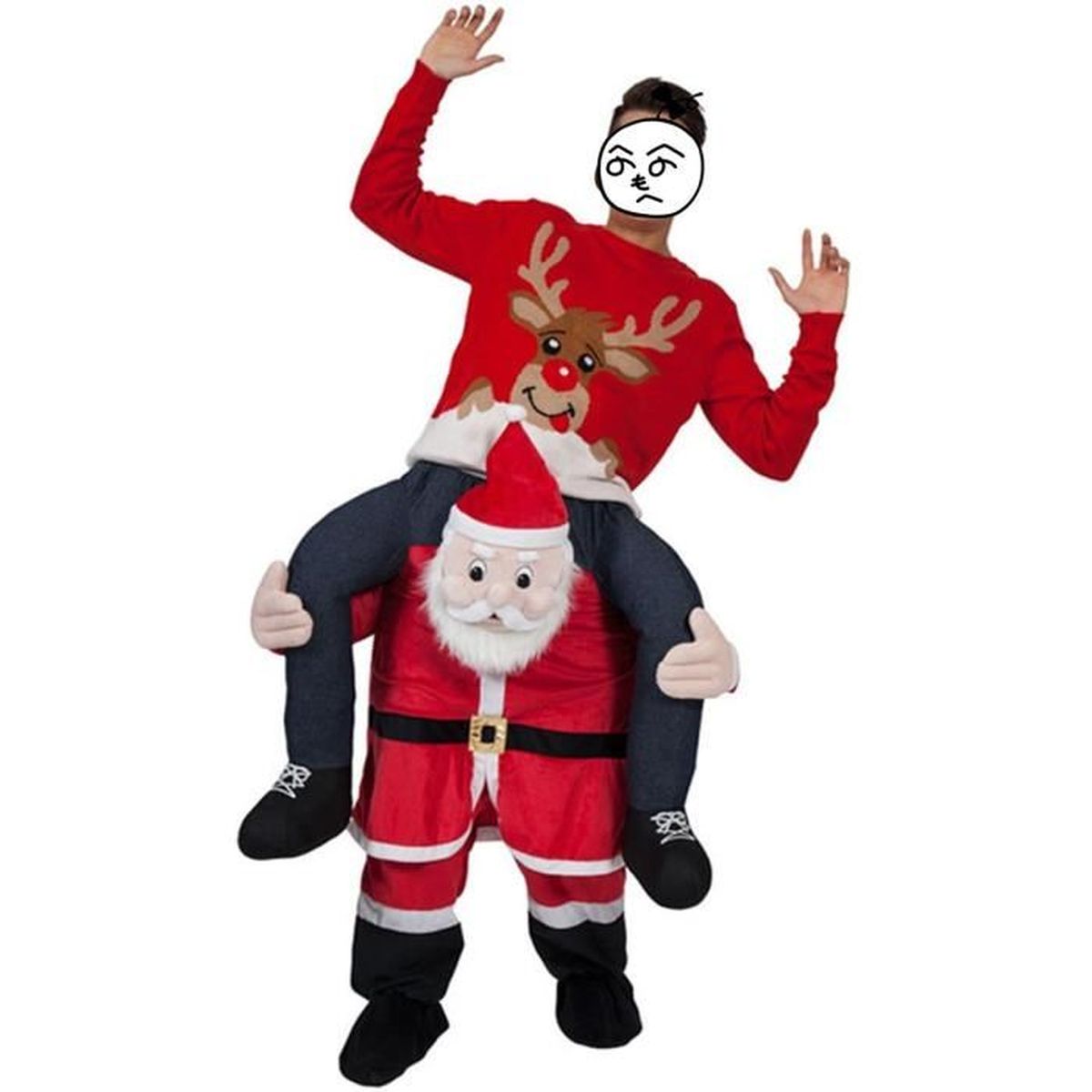Dernière Mode Déguisement Père Noël Dorsale-moi Accessoires Pantalons Drôle  Père Noël TU - Achat / Vente accessoire déguisement - Cdiscount