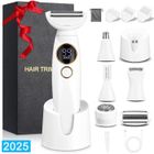 HOM2SEEKER Épilateur Électrique - Femme - 5 en 1 - Rechargeable - Portable - Têtes interchangeables