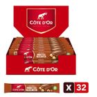 Côte d'Or - Présentoir de 32 barres - Barre de Chocolat au Lait et Noisettes Entières - Cacao 100% Durable