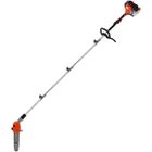 GT GARDEN - Élagueuse thermique sur perche avec tête orientable, 52 cm3, 3 CV, longueur 4.15 mètres