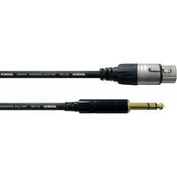 Cordial CFM1.5FV - Câble audio XLR femelle-jack stéréo mâle 1,5 m