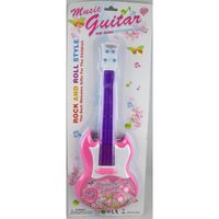 guitare rock band pour fille lumineuse et musicale