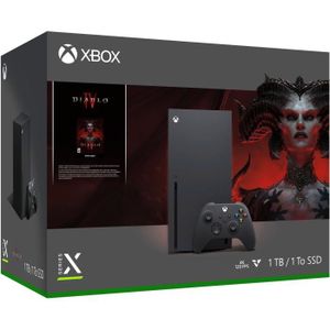 CONSOLE XBOX SERIES X Pack Console Xbox Series X 1To + Diablo IV (Code)