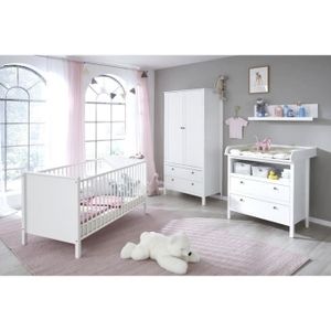 Ole Chambre Bebe Complete Lit 70 140cm Armoire Commode