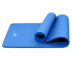 Qusedwey Tapis De Yoga Antidérapant 15mm Épais - Tapis Fitness Exercice Caoutchouc Nitrile Violet
