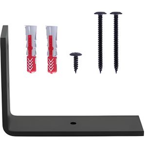 Lot De 6 équerres D'étagère Triangulaires à Suspendre Au Mur