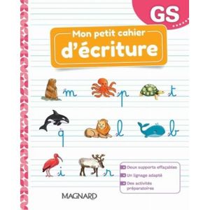 Mon année de GS avec Mila et Noé - GS 5-6 ans - Grand Format - Librairie de