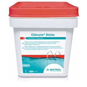 TRAITEMENT DE L'EAU  Chloryte sticks - 4,5 kg de Bayrol - Produits chim