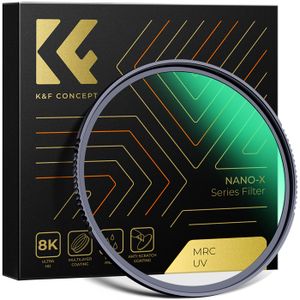 FILTRE PHOTO Filtre UV Nano-X K&F CONCEPT 72mm - Verre optique 