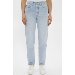 Jean Levi's 712 Slim Femme - Taille Haute - Poches Passepoilées - 62% Coton