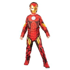 DÉGUISEMENT - PANOPLIE Déguisement Iron Man Avengers Classique Garçon 7/8 ans - Rouge - Marvel
