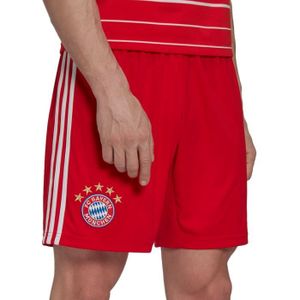 SHORT DE FOOTBALL Bayern Munich Short de Foot Rouge Homme Adidas H39901