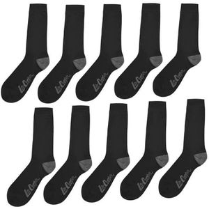 Lot 3 paires de chaussettes homme grises / noires à pois Lee Cooper T 43/46  new