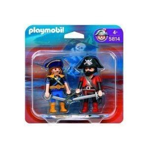 UNIVERS MINIATURE Playmobil - Duo Pirate et Corsaire - 2 personnages