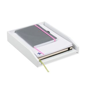 Nature Bureau Papier Format A4 Relaxdays Corbeille /à Courrier Empilable 6x25x33cm Bambou Range-Documents /& Lettres