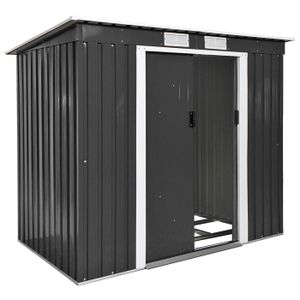 Gardebruk Abri De Jardin En Acier Galvanise 3 35m 2 Fenetres Fondation Incluse Porte Coulissante Cabane De Jardin Outils Achat Vente Abri Jardin Chalet Gardebruk Abri De Jardin E Cdiscount