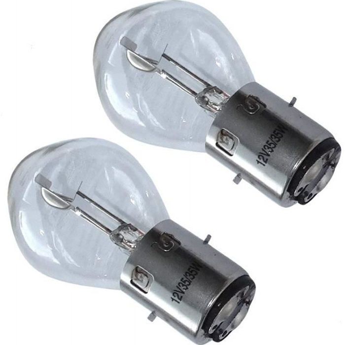 Ampoule H6 LED feux de croisement et phare Moto Scooter cyclomoteur - Xenon  Discount