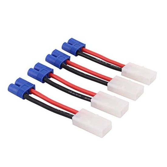 OliYin 3pcs Mâle XT60 Vers Connecteur Adaptateur Femelle Tamiya Pour Turnigy Zippy Battery (Pack