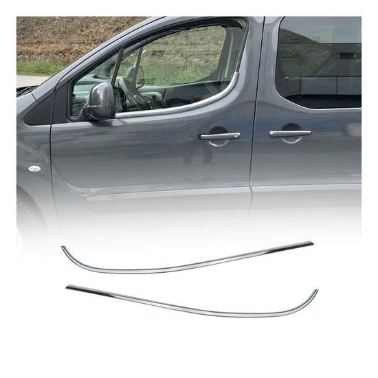 Kit De Film De Vitre Arrière Pré-découpé Pour Peugeot Partner 2008-2016 – Teinté Noir