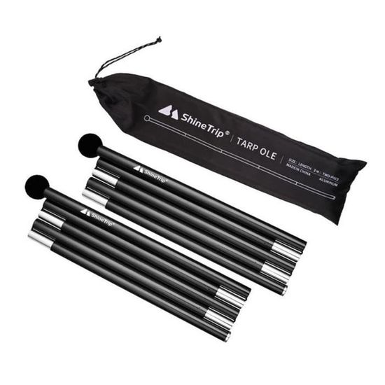 Poteau De Lampe Pliable En Alliage D'aluminium, Support De Lanterne De